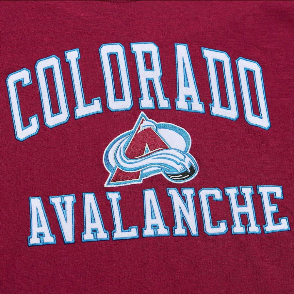 Colorado Avalanche Mitchell & Ness Legendary Slub T-Shirt Burgundy
