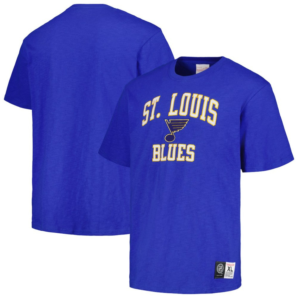 St. Louis Blues Mitchell & Ness Legendary Slub T-Shirt Blue