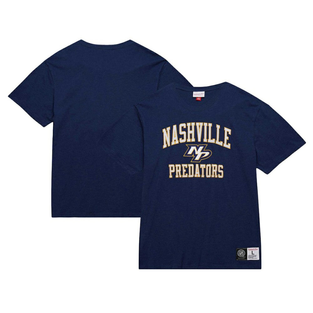 Nashville Predators Mitchell & Ness Legendary Slub T-Shirt Navy