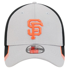 San Francisco Giants Visor Trim 39THIRTY Flex Hat - Gray/Black | New Era