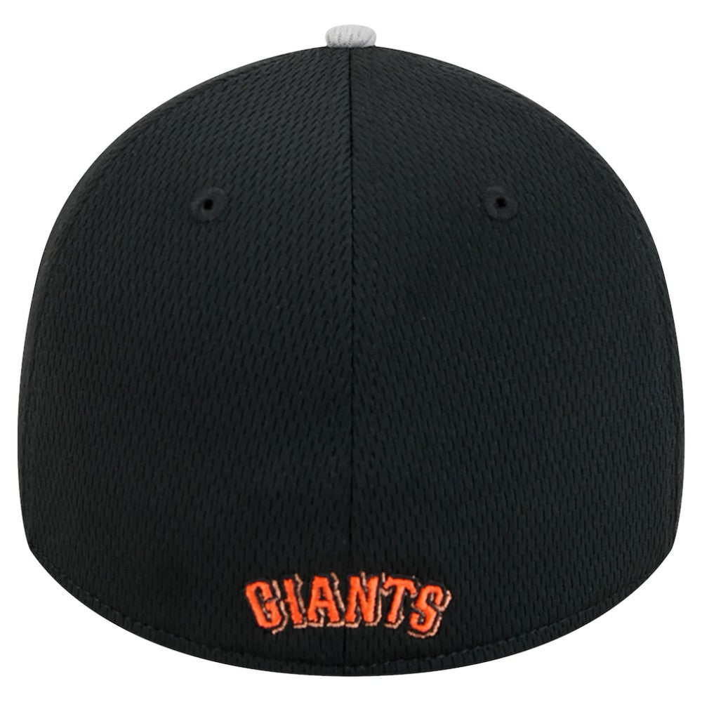 San Francisco Giants Visor Trim 39THIRTY Flex Hat - Gray/Black | New Era