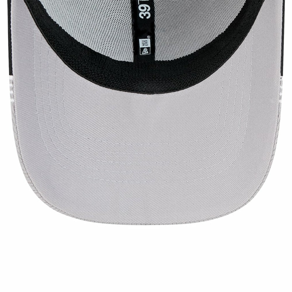 Chicago White Sox Visor Trim 39THIRTY Flex Hat - Gray/Black | New Era