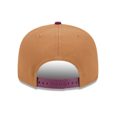 Los Angeles Angels Color Pack Two-Tone 9FIFTY Snapback Hat - Brown/Purple | New Era