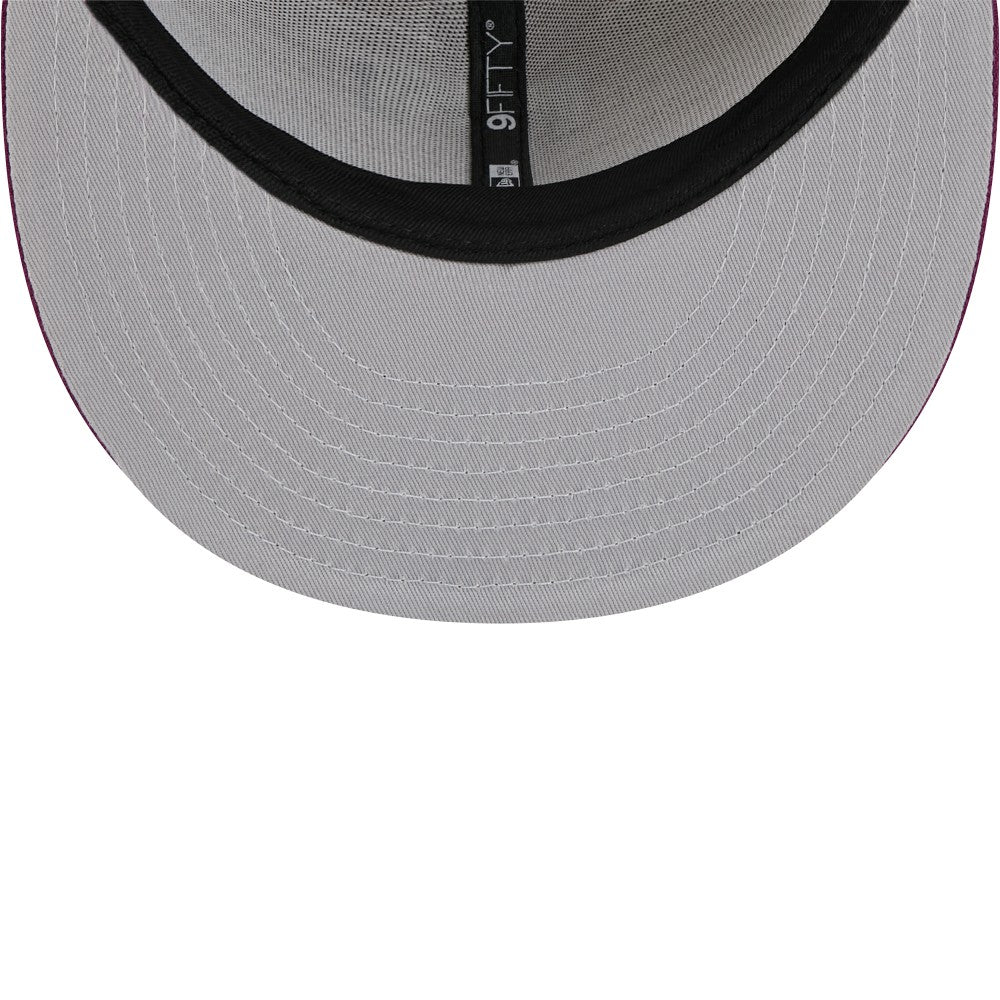 Los Angeles Angels Color Pack Two-Tone 9FIFTY Snapback Hat - Brown/Purple | New Era