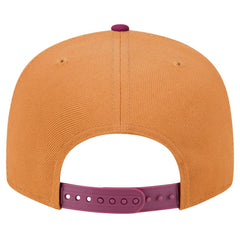 New York Yankees Color Pack Two-Tone 9FIFTY Snapback Hat - Brown/Purple | New Era