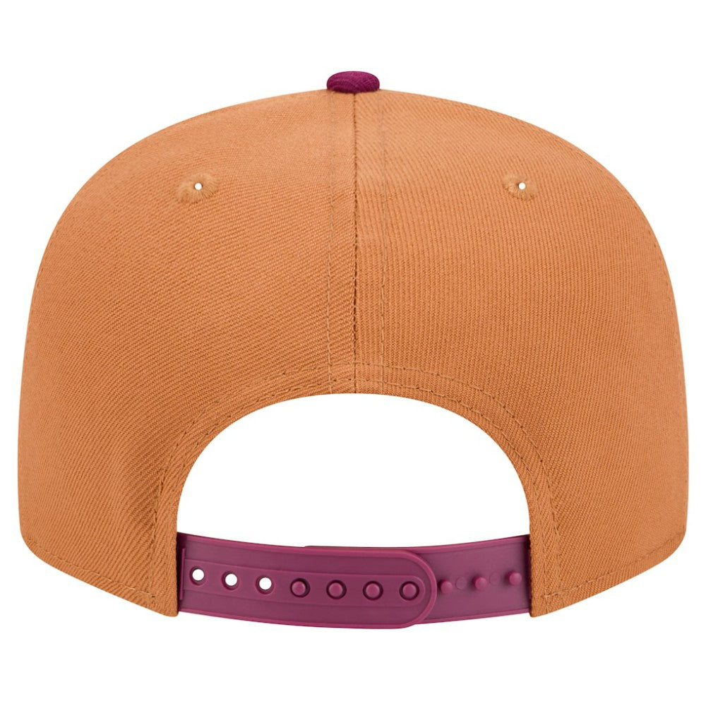 Tampa Bay Rays Color Pack Two-Tone 9FIFTY Snapback Hat - Brown/Purple | New Era