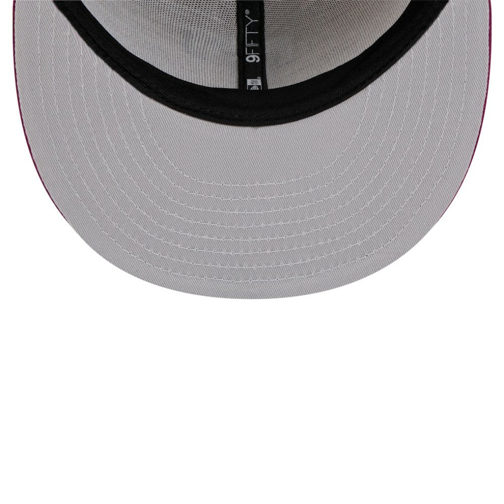 Tampa Bay Rays Color Pack Two-Tone 9FIFTY Snapback Hat - Brown/Purple | New Era