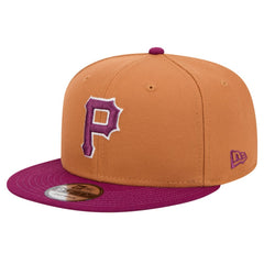 Pittsburgh Pirates Color Pack Two-Tone 9FIFTY Snapback Hat - Brown/Purple | New Era