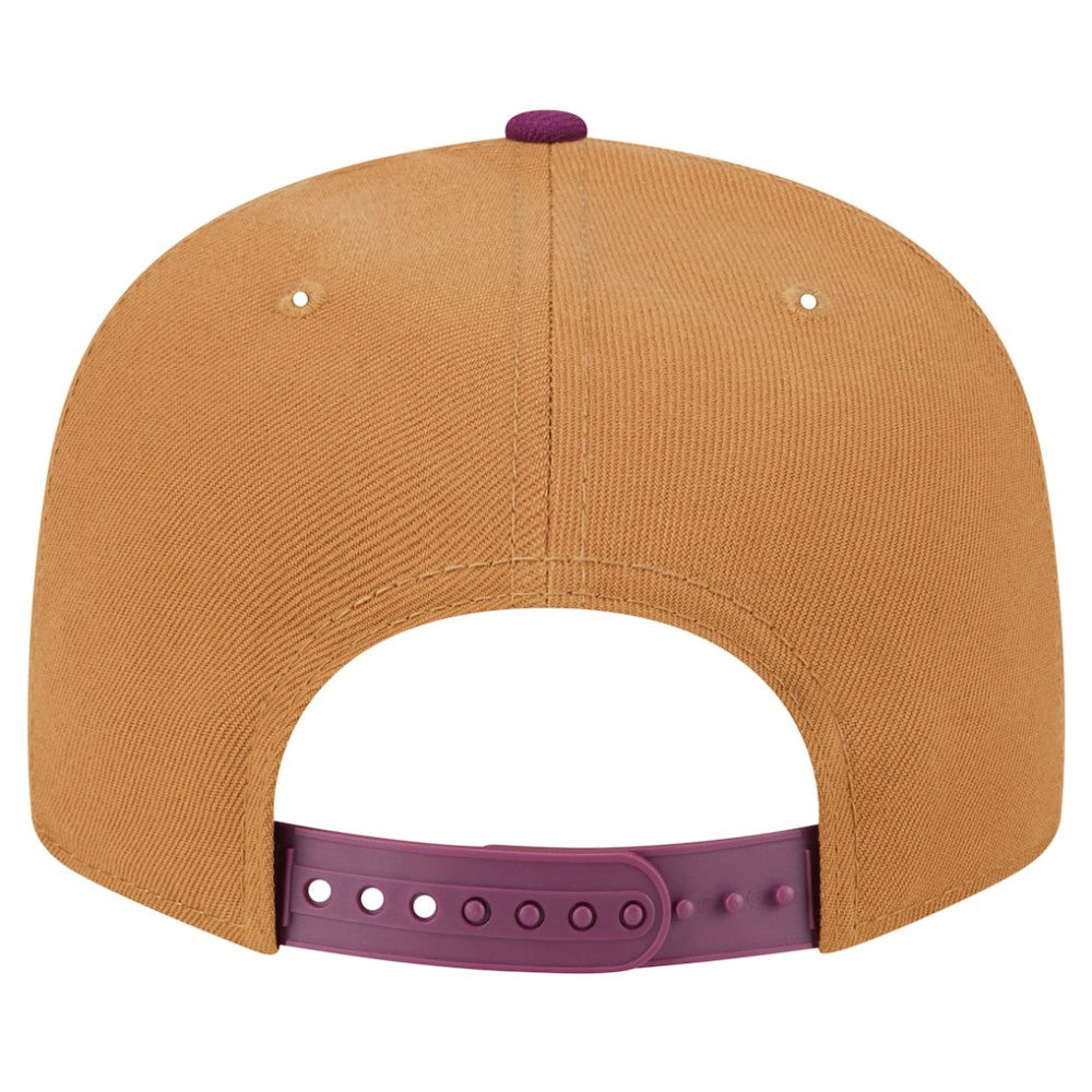 Houston Astros Color Pack Two-Tone 9FIFTY Snapback Hat - Brown/Purple | New Era