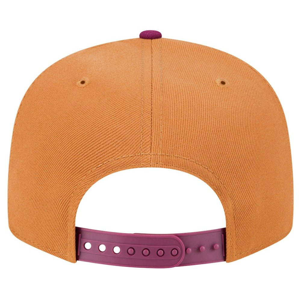 Detroit Tigers Color Pack Two-Tone 9FIFTY Snapback Hat - Brown/Purple | New Era