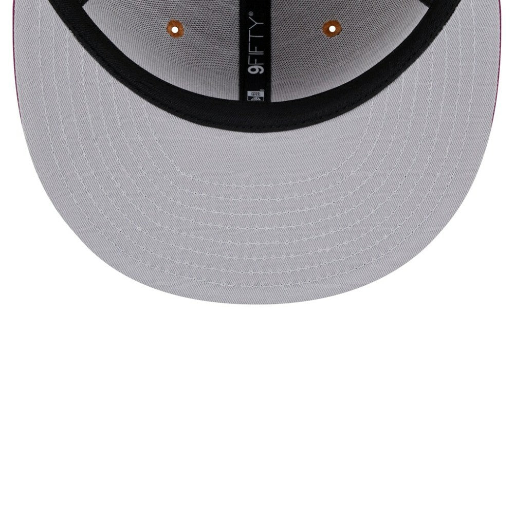 Chicago White Sox Color Pack Two-Tone 9FIFTY Snapback Hat - Brown/Purple | New Era