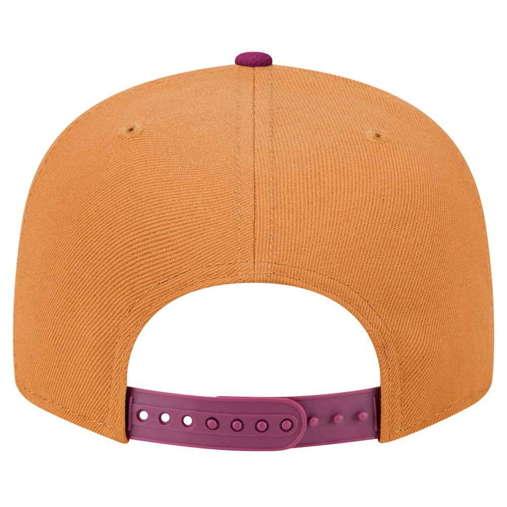 Boston Red Sox Color Pack Two-Tone 9FIFTY Snapback Hat - Brown/Purple | New Era
