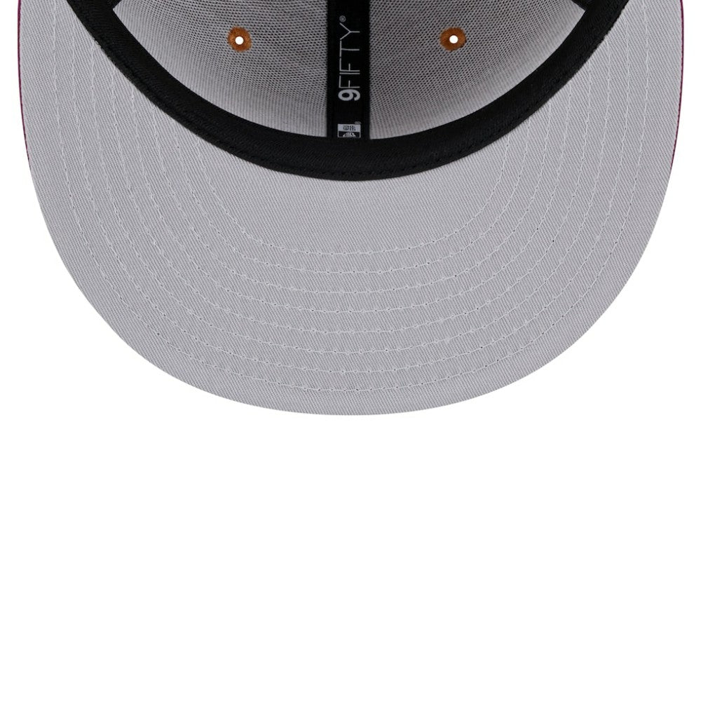 Chicago Cubs Color Pack Two-Tone 9FIFTY Snapback Hat - Brown/Purple | New Era
