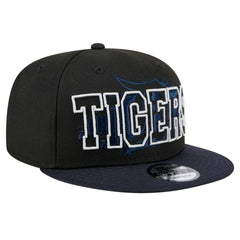 Detroit Tigers Splatter 9FIFTY Snapback Hat - Black | New Era