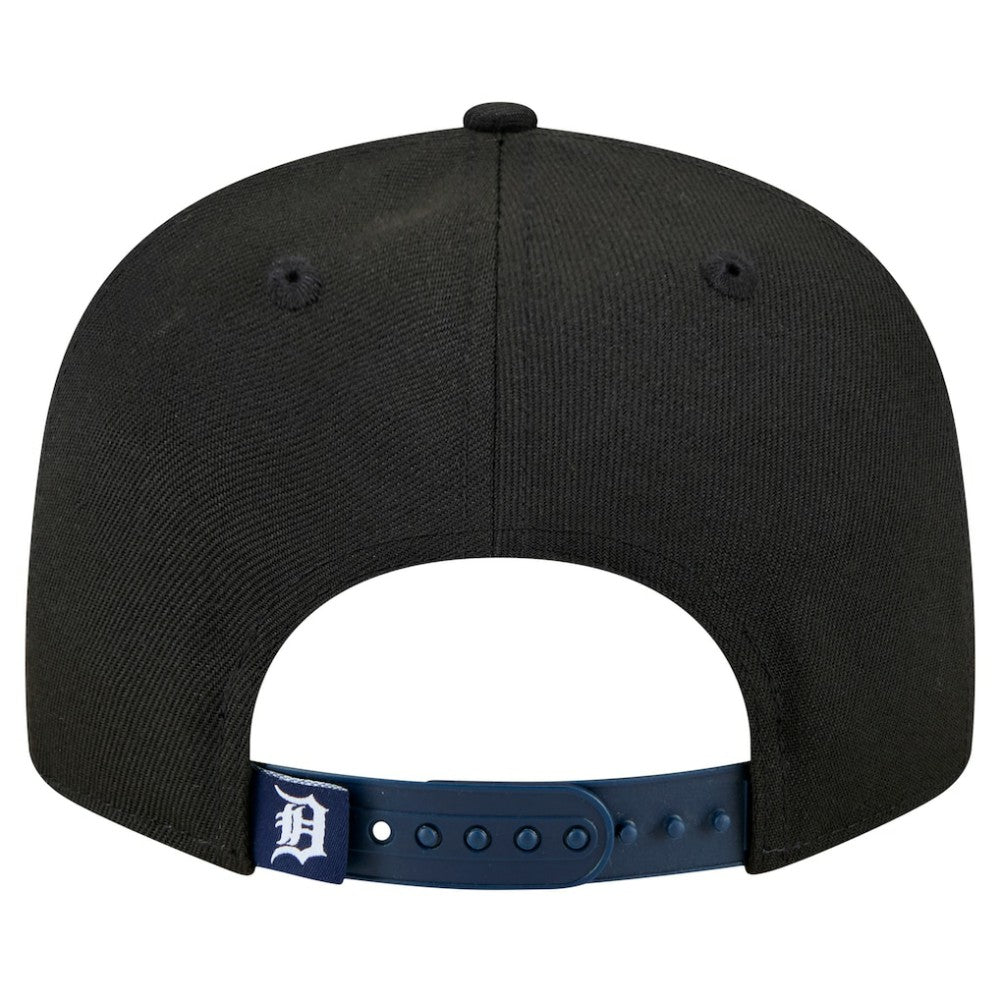 Detroit Tigers Splatter 9FIFTY Snapback Hat - Black | New Era
