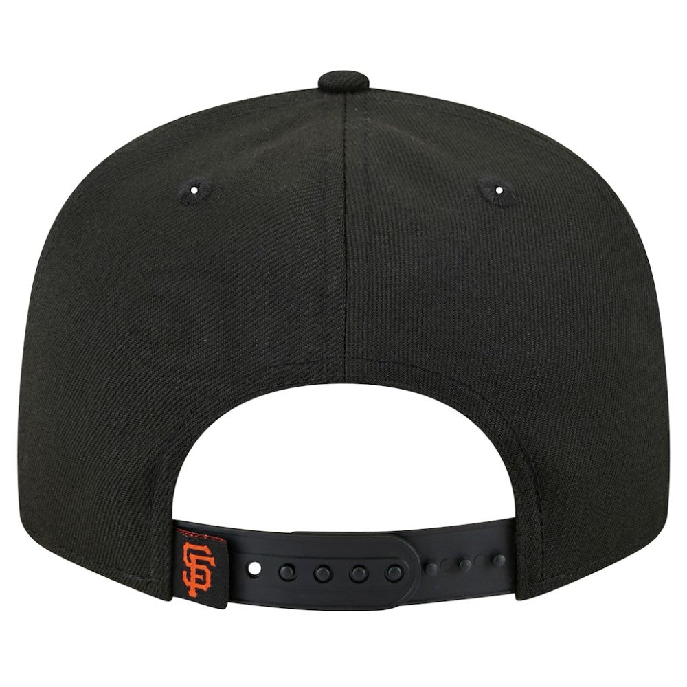 San Francisco Giants Splatter 9FIFTY Snapback Hat - Black | New Era