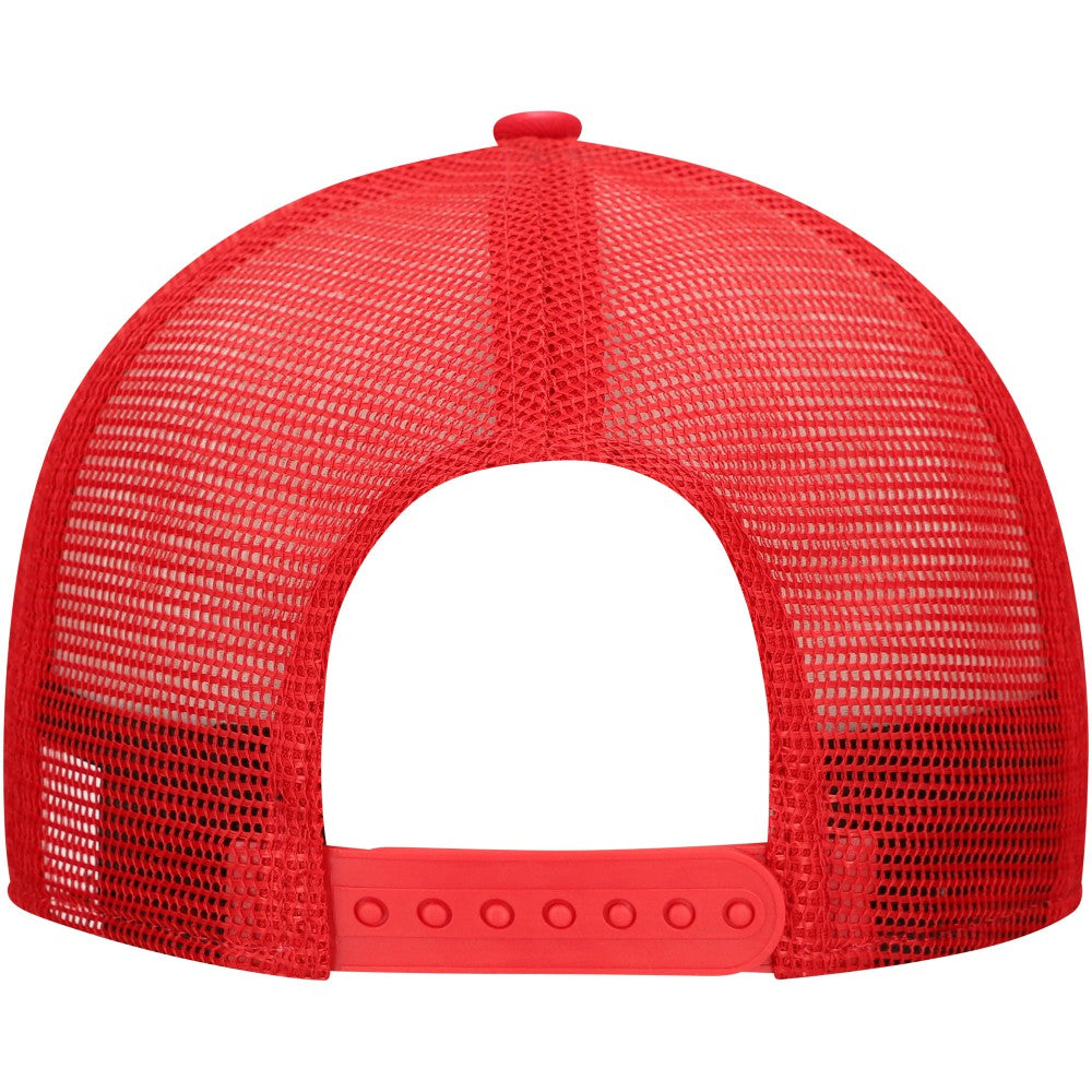 Los Angeles Angels Labeled 9SEVENTY Stretch-Snap Adjustable Hat - Red | New Era