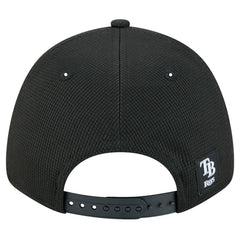 Tampa Bay Rays Pivot 9FORTY Adjustable Hat - Black | New Era