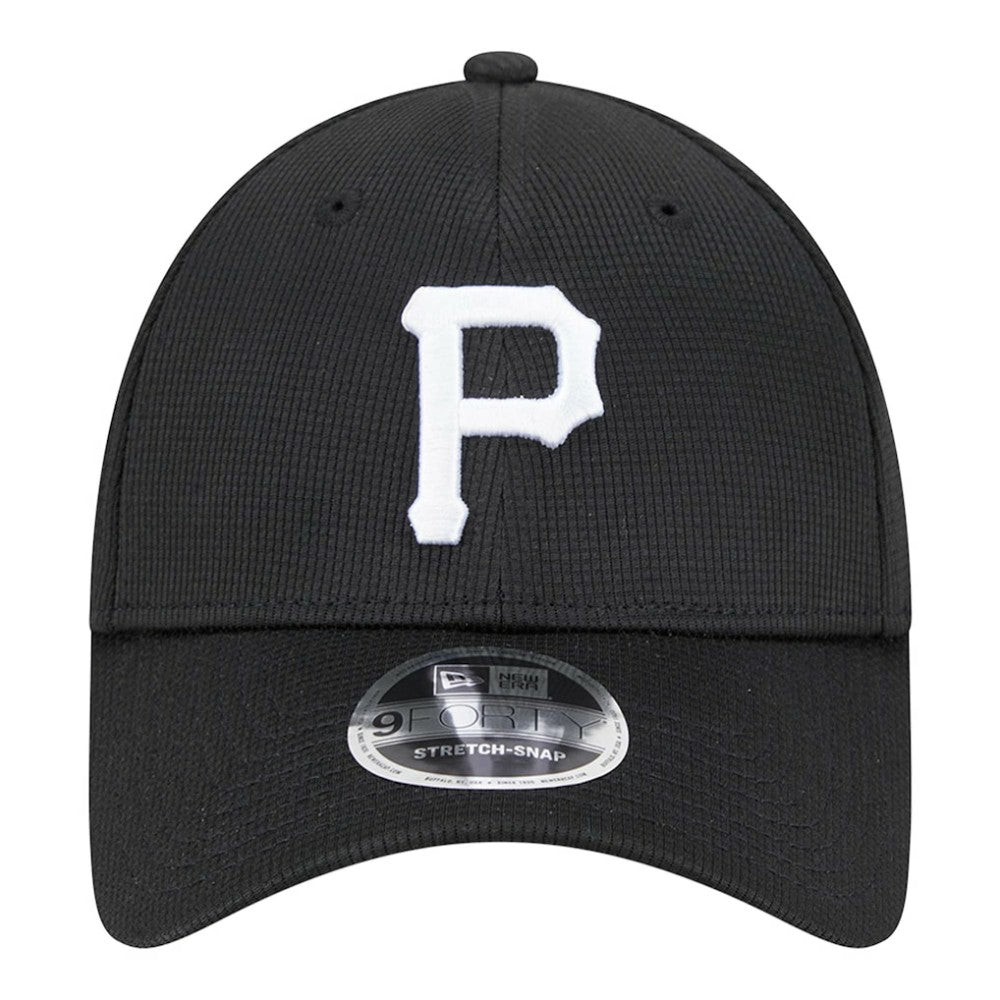 Pittsburgh Pirates Pivot 9FORTY Adjustable Hat - Black | New Era