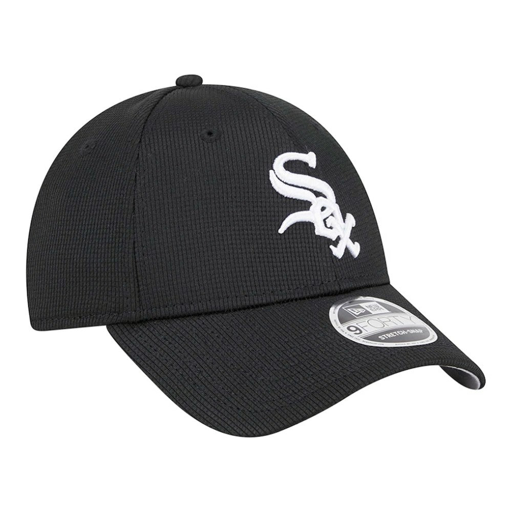 Chicago White Sox Pivot 9FORTY Adjustable Hat - Black | New Era