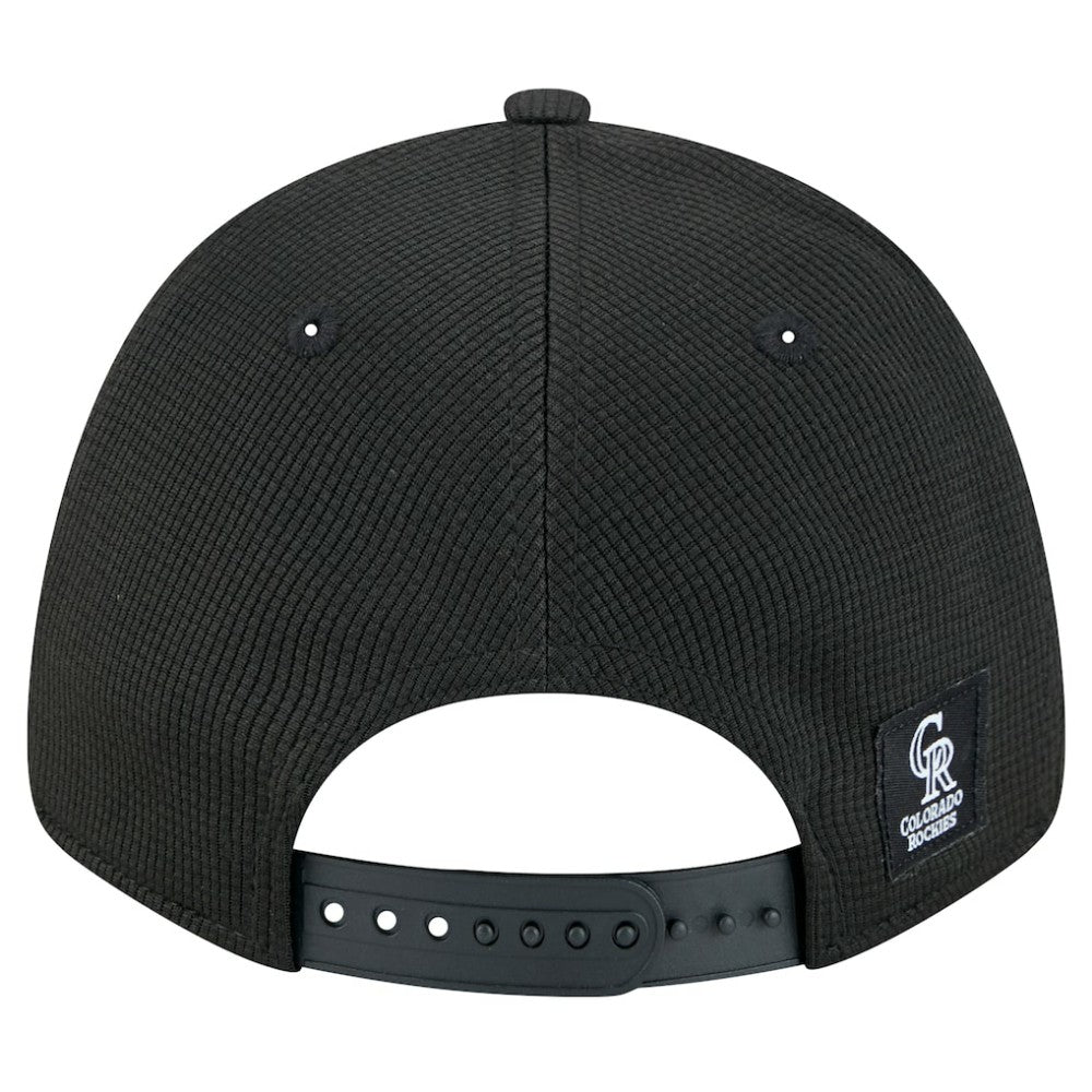 Colorado Rockies Pivot 9FORTY Adjustable Hat - Black | New Era