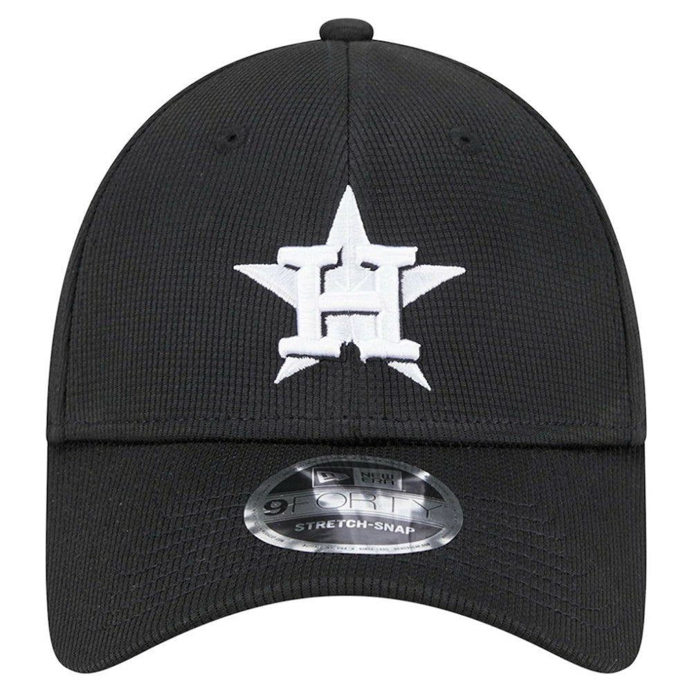 Houston Astros Pivot 9FORTY Adjustable Hat - Black | New Era