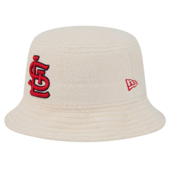 St. Louis Cardinals Women's Cozy Bucket Hat - White | New Era