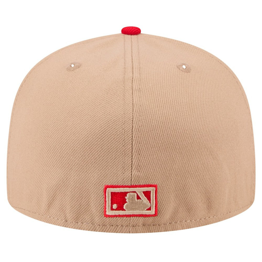St. Louis Cardinals 59FIFTY Fitted Hat - Khaki | New Era