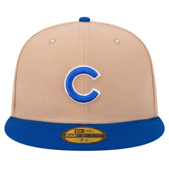 Chicago Cubs 59FIFTY Fitted Hat - Khaki | New Era