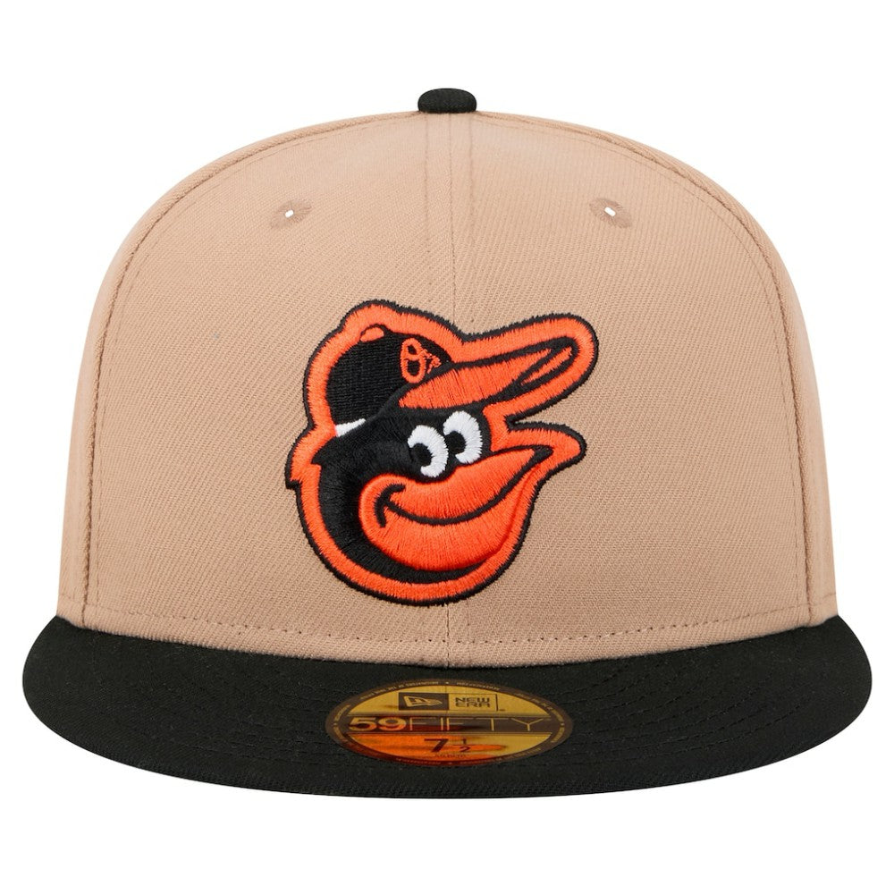Baltimore Orioles 59FIFTY Fitted Hat - Khaki | New Era