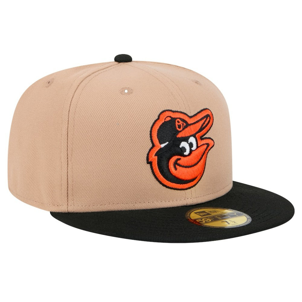 Baltimore Orioles 59FIFTY Fitted Hat - Khaki | New Era