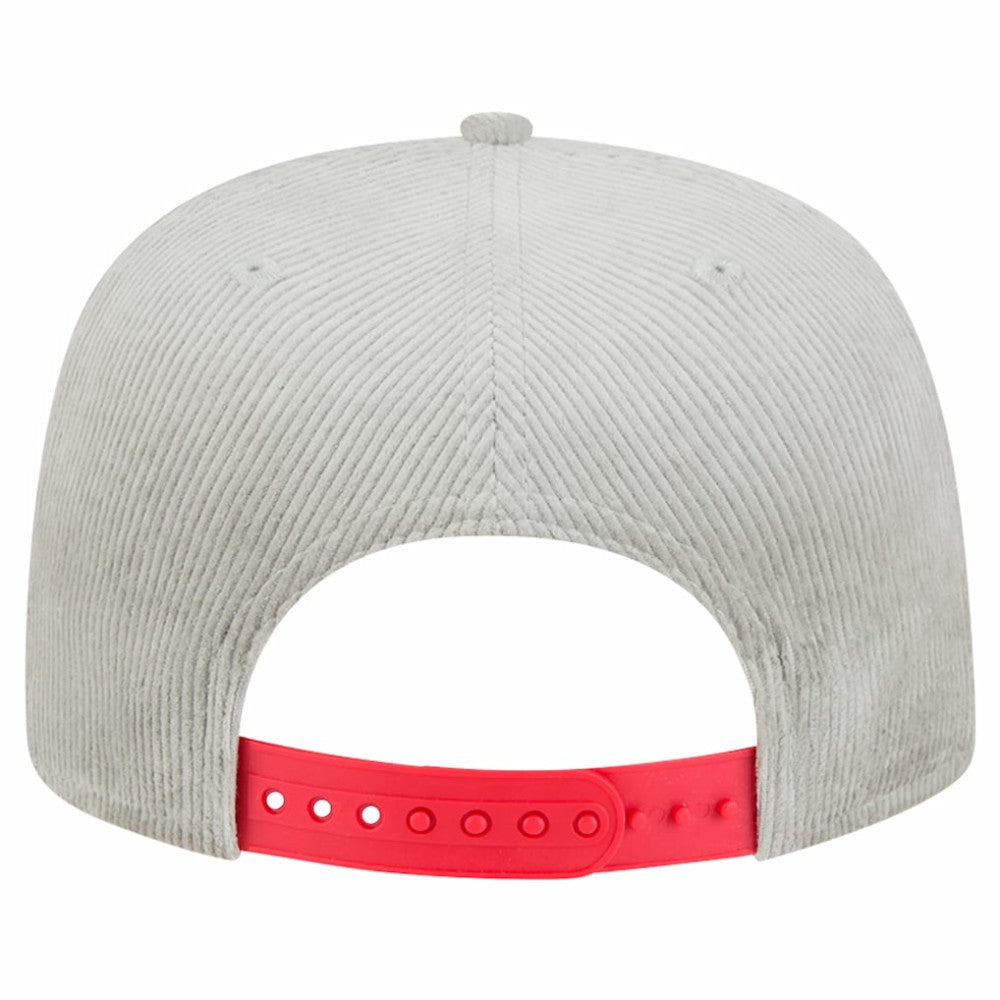 Atlanta Braves Gray Corduroy Golfer Snapback Hat | New Era