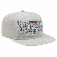 Detroit Tigers Gray Corduroy Golfer Snapback Hat | New Era