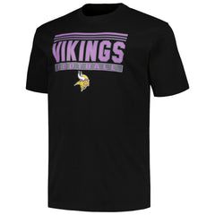 Minnesota Vikings Big & Tall Pop T-Shirt - Black on sale
