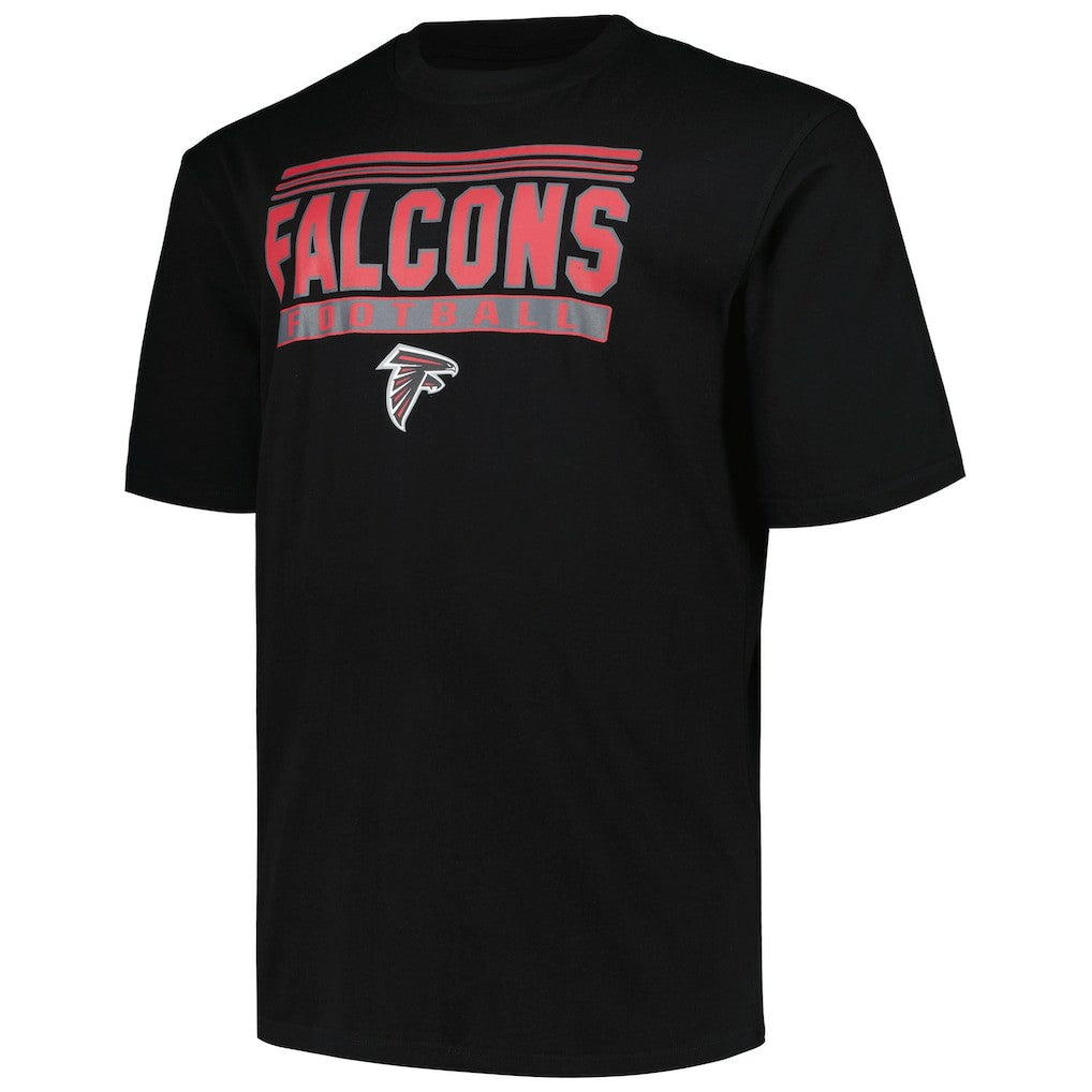 Atlanta Falcons Big & Tall Pop T-Shirt - Black cheap