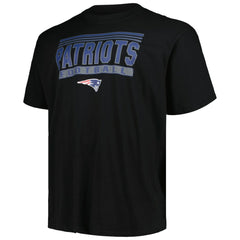 New England Patriots Big & Tall Pop T-Shirt - Black sale