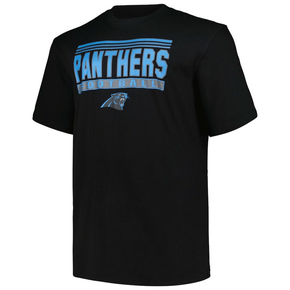 Carolina Panthers Big & Tall Pop T-Shirt - Black outlet