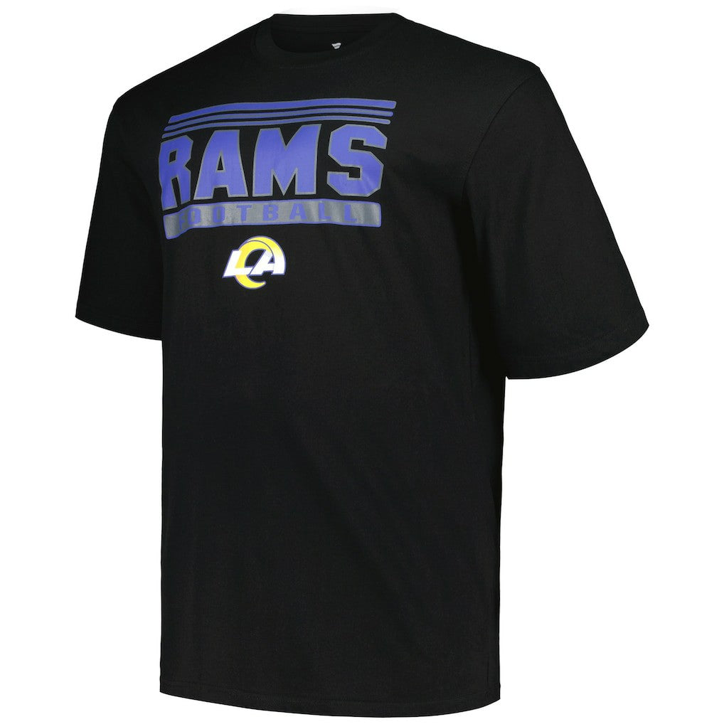 Los Angeles Rams Big & Tall Pop T-Shirt - Black discount