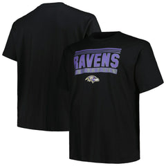 Baltimore Ravens Big & Tall Pop T-Shirt - Black on sale