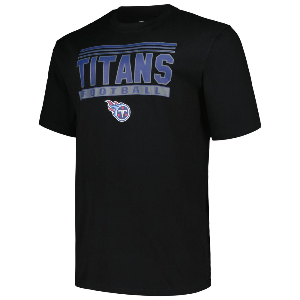 Tennessee Titans Big & Tall Pop T-Shirt - Black cheap