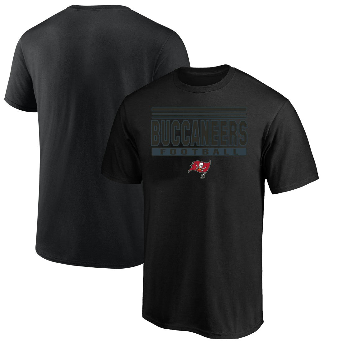 Tampa Bay Buccaneers Big & Tall Pop T-Shirt - Black sale
