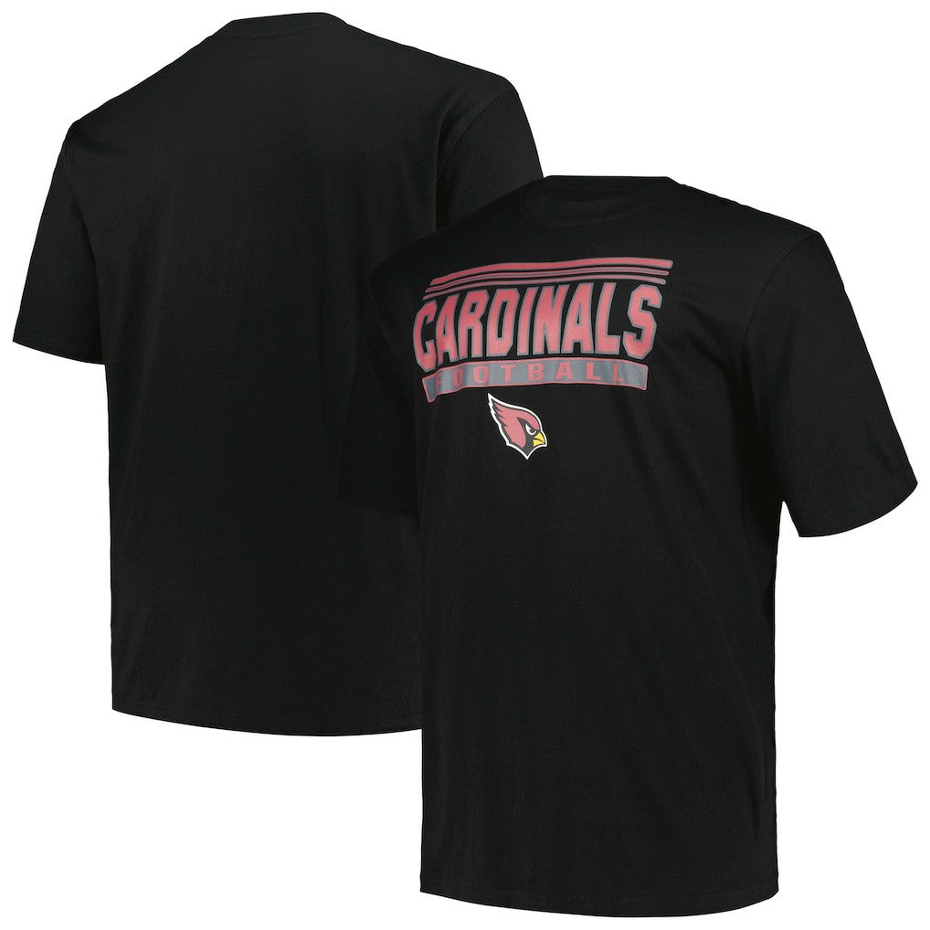 Arizona Cardinals Big & Tall Pop T-Shirt - Black on sale
