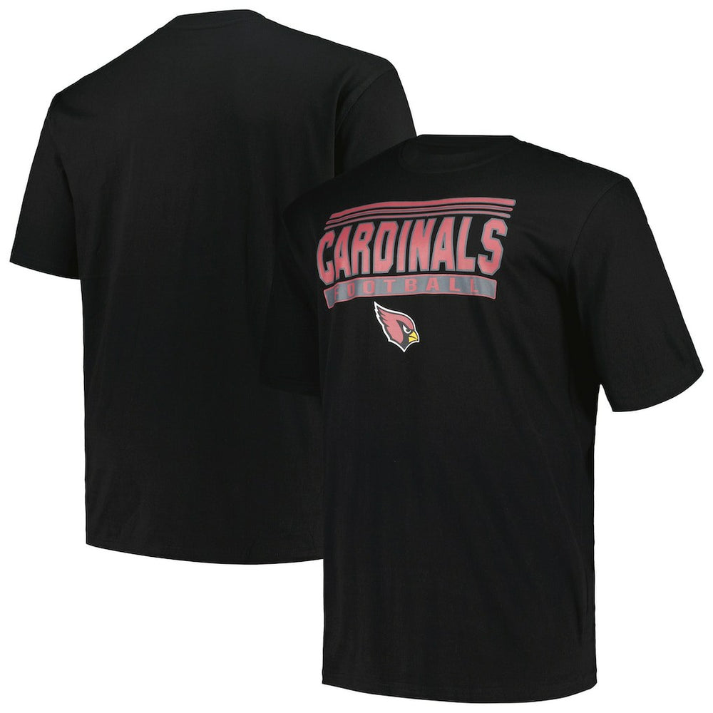 Arizona Cardinals Big & Tall Pop T-Shirt - Black on sale