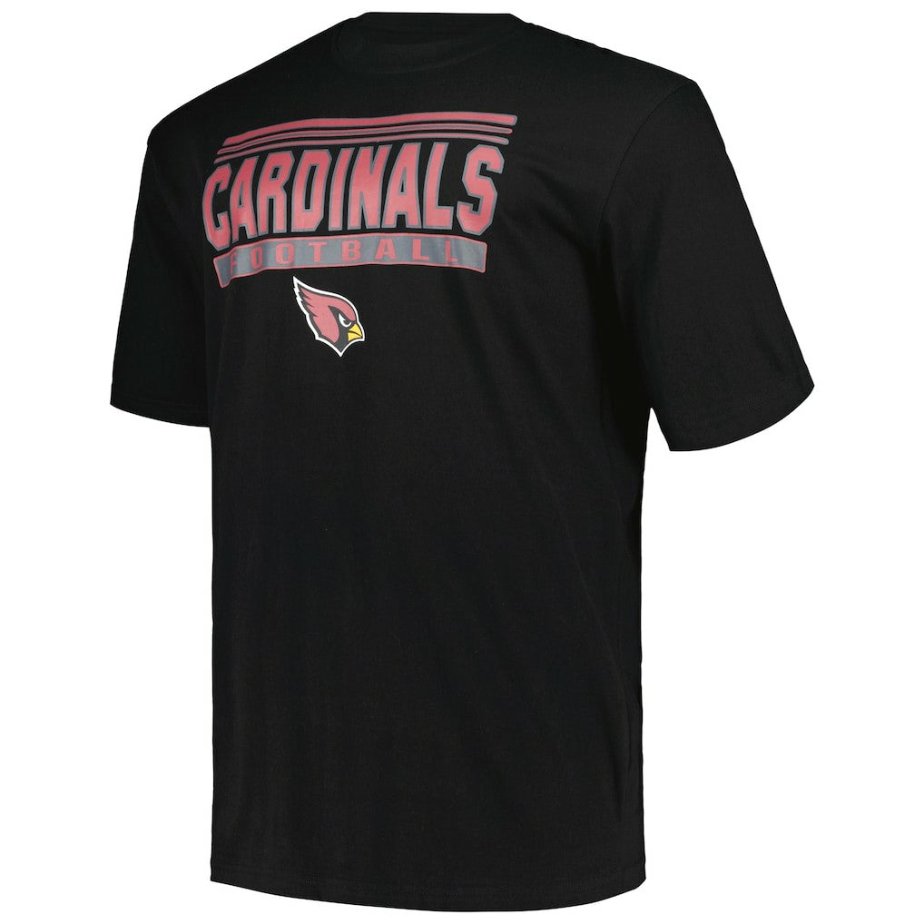 Arizona Cardinals Big & Tall Pop T-Shirt - Black on sale