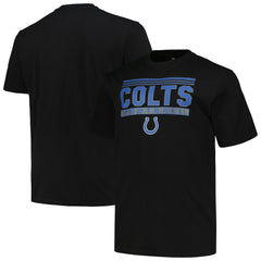 Indianapolis Colts Big & Tall Pop T-Shirt - Black sale