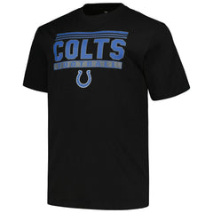 Indianapolis Colts Big & Tall Pop T-Shirt - Black sale