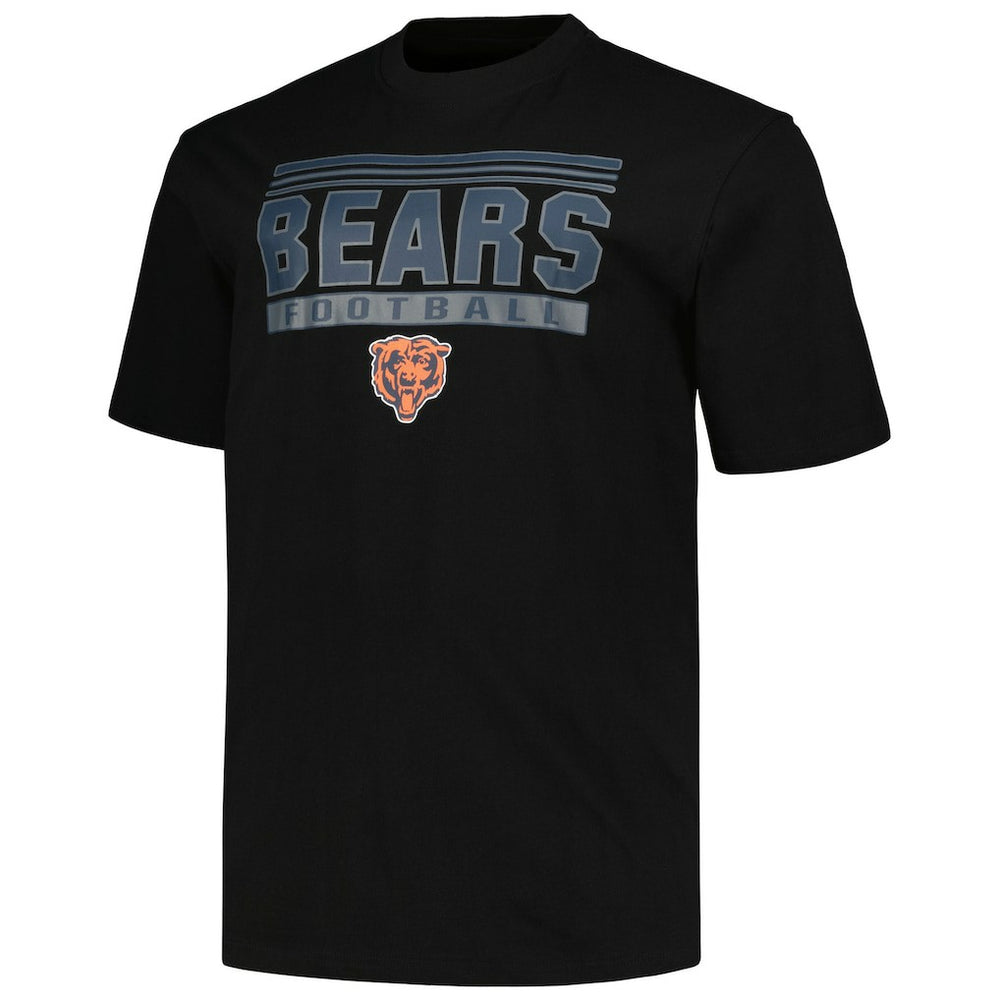 Chicago Bears Big & Tall Pop T-Shirt - Black sale