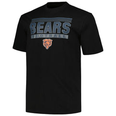 Chicago Bears Big & Tall Pop T-Shirt - Black sale