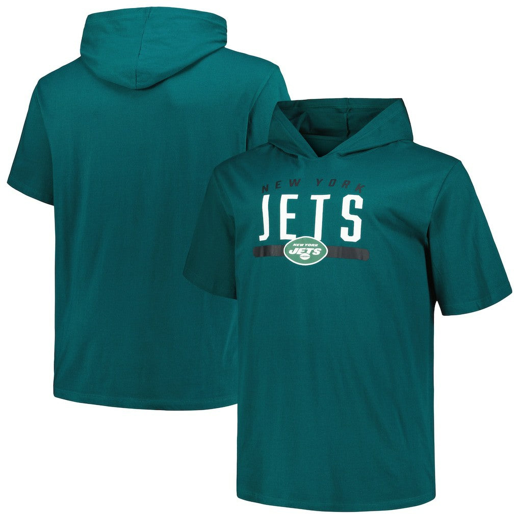 New York Jets Big & Tall Hoodie T-Shirt - Green on sale
