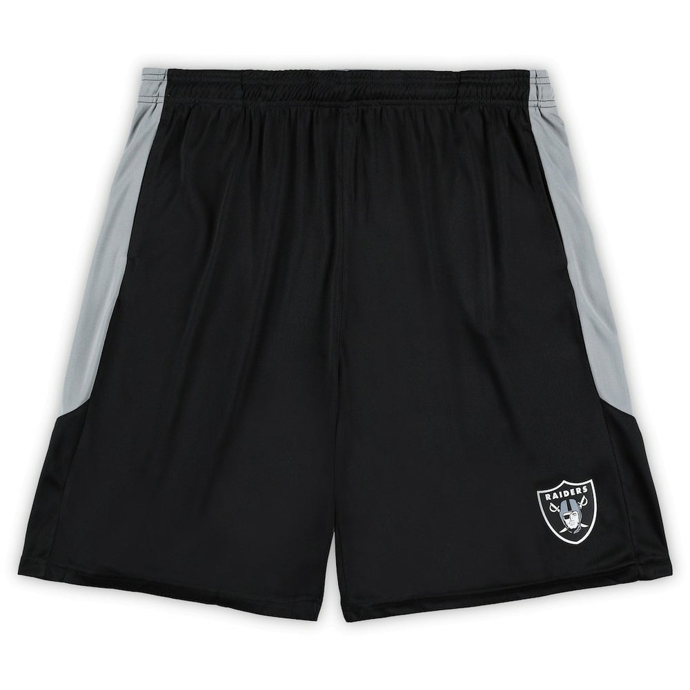 Las Vegas Raiders Big & Tall Team Logo Shorts - Black outlet